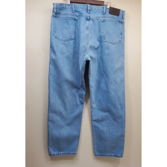 Cabelas Jeans Mens Blue Medium Wash Straight Leg 905099S Outdoor Gear 42x30 - Picture 2 of 15